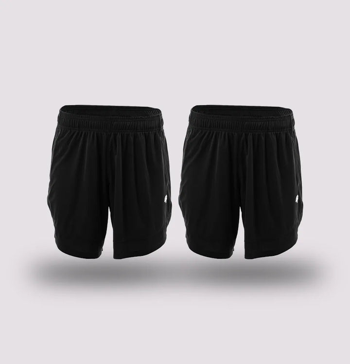 2 Pack Workout Gym Shorts